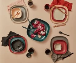 EKOBO Recycled Bamboo Plate Set Best Sellers 48 EKOBO Recycled Bamboo Plate Set Best Sellers