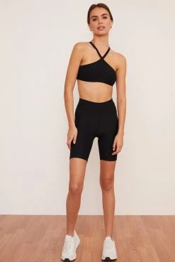 Wolven Recycled Bike Short With Pockets - Onyx Best Sellers