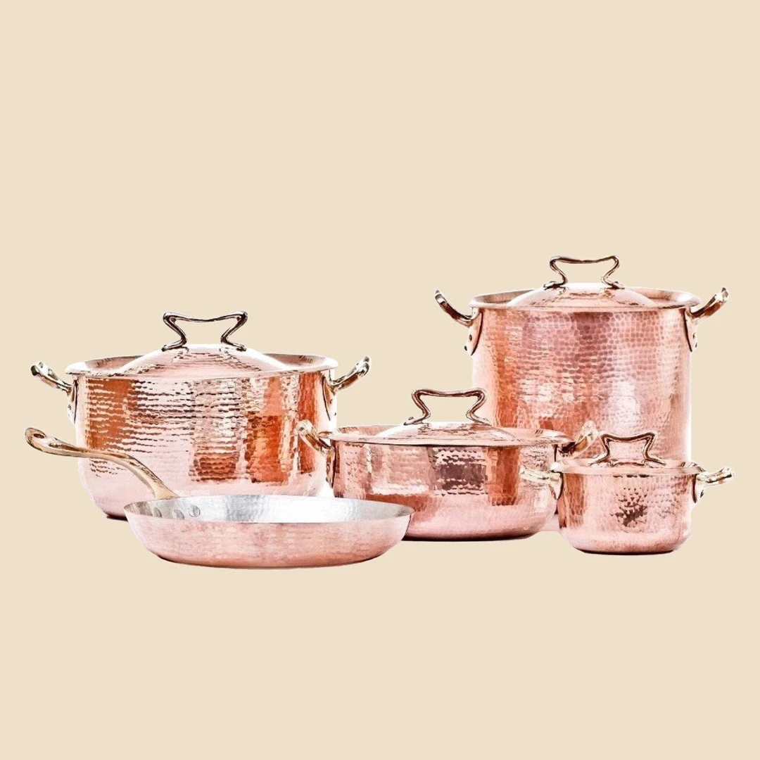 Amoretti Brothers Recycled Copper Cookware Set Home Goods 5 Amoretti Brothers Recycled Copper Cookware Set Home Goods