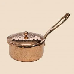 Amoretti Brothers Home Goods Recycled Copper Sauce Pan - 4.7"