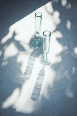 Magda Made Best Sellers Recycled Glass Champagne Flutes