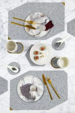 Slash Objects Kitchen + Dining Recycled Rubber Placemat Set