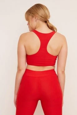 Wolven Recycled Yoga Top - Cayenne Activewear + Athleisure