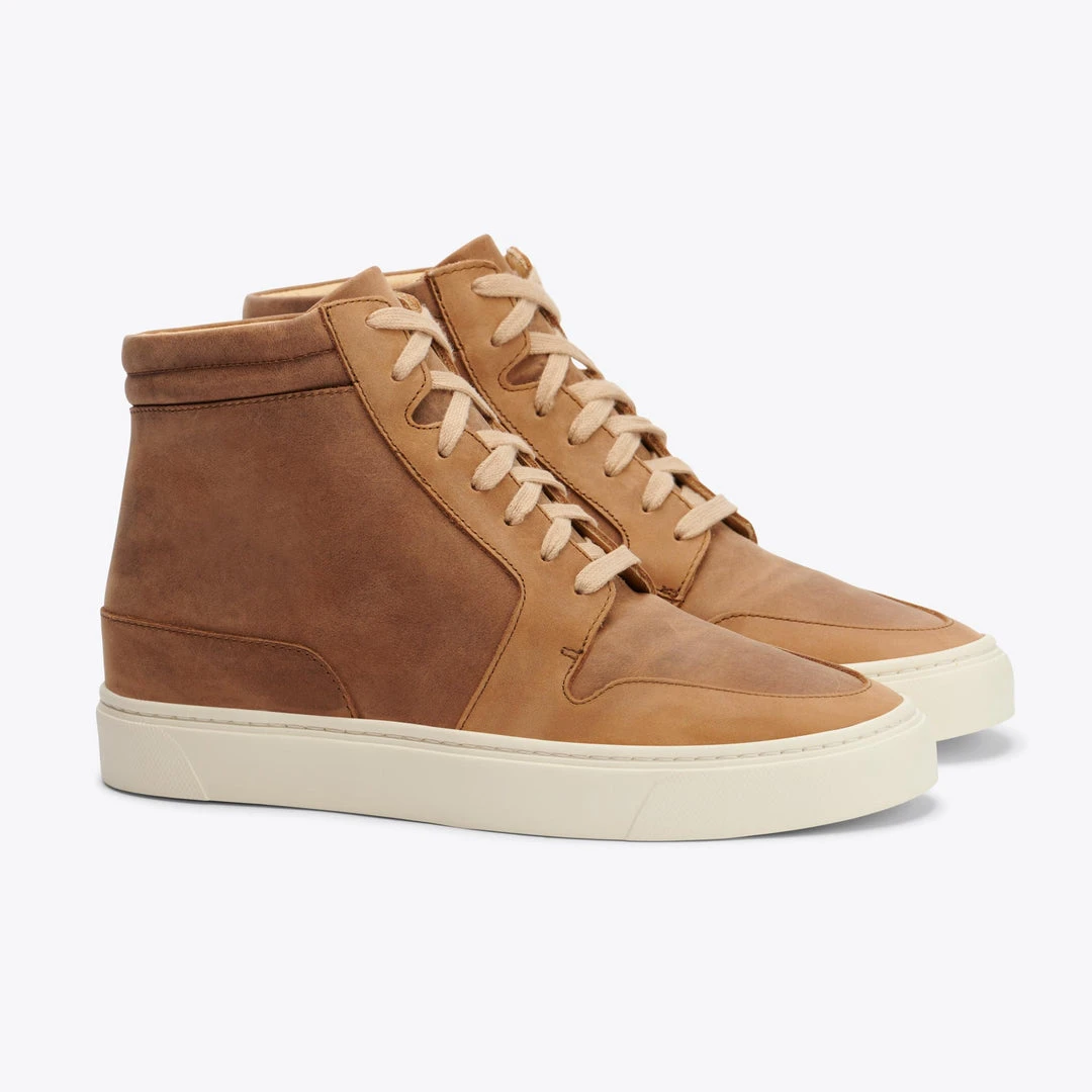 Nisolo Reina High Top Sneaker - Tobacco Sale 3 Nisolo Reina High Top Sneaker - Tobacco Sale