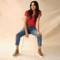 Nisolo Reina High Top Sneaker - Tobacco Sale 13 Nisolo Reina High Top Sneaker - Tobacco Sale