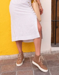 Nisolo Reina High Top Sneaker - Tobacco Sale 14 Nisolo Reina High Top Sneaker - Tobacco Sale