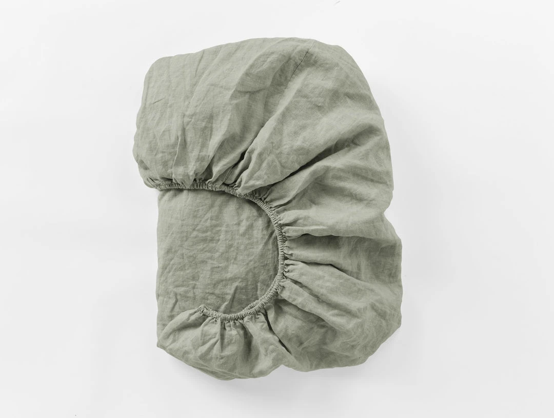 Coyuchi Home Goods Relaxed Linen Sheet Set - Laurel 5 Coyuchi Home Goods Relaxed Linen Sheet Set - Laurel