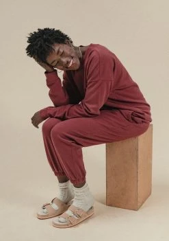 Poplinen René Jogger Set - Brick Clothing