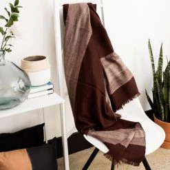 Studio Variously Resin Merino Wool Throw Blanket