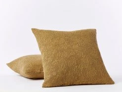 Coyuchi Reyes Waffle Sham - Hazel