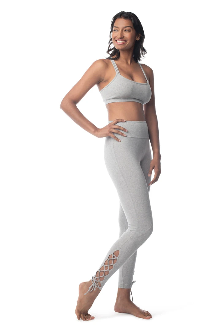 Synergy Organic Clothing Rhythm Yoga Bra - Heather Gray 6 Synergy Organic Clothing Rhythm Yoga Bra - Heather Gray