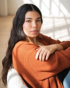 WVN Ribbed Oversized Cardigan