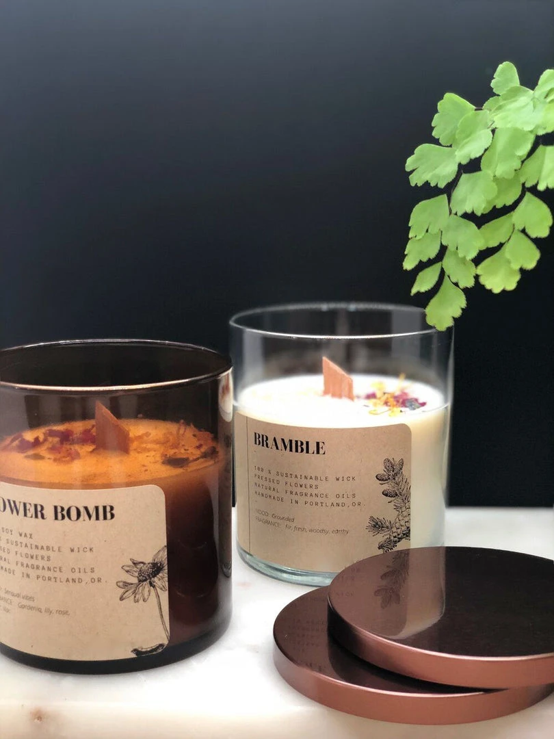 Ritual And Fancy Best Sellers Natural Flower Petal Glass Tumbler Candle - 12 Oz 6 Ritual And Fancy Best Sellers Natural Flower Petal Glass Tumbler Candle - 12 Oz