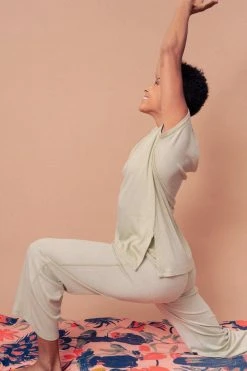 Altar Ronnie Tencel Lounge Top - Mint