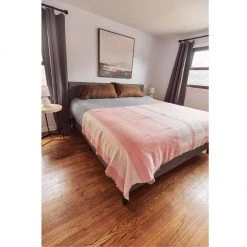 Studio Variously Rosa Merino Throw Blanket