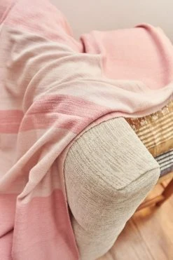 Studio Variously Rosa Merino Throw Blanket