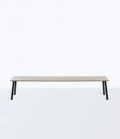 Emeco Furniture Run Bench - Black Frame