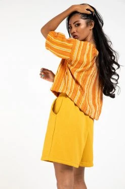 Tonlé Sabra Unisex Upcycled Shorts Clothing