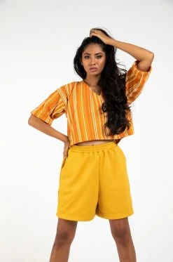 Tonlé Sabra Unisex Upcycled Shorts Clothing