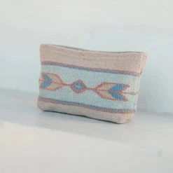 MZ Fair Trade Sagebrush + Sand Wool Clutch Bag Accessories