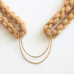 Salt + Still Fossa Necklace Handcrafted