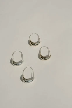 Salt + Still Vessel Hoop Earrings