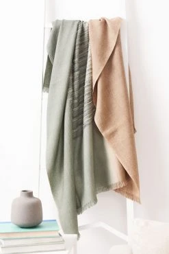 Studio Variously Salvia Merino Blanket 18 Studio Variously Salvia Merino Blanket