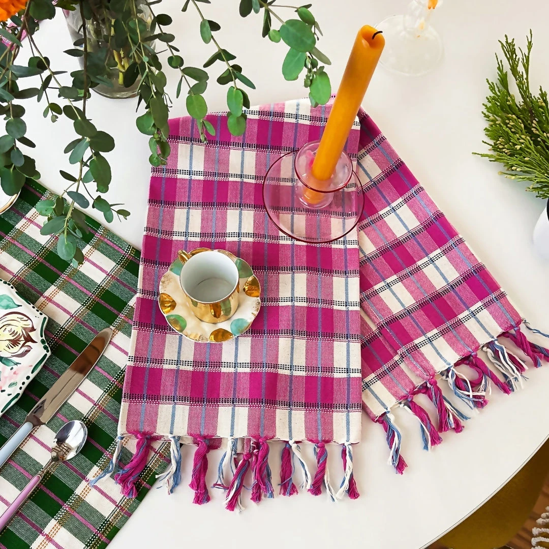 Archive New York Home Goods San Andres Gingham Kitchen Towel 4 Archive New York Home Goods San Andres Gingham Kitchen Towel