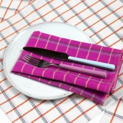 Archive New York San Lucas Plaid Napkin Set Kitchen + Dining