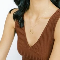 Sara Patino Jewelry Best Sellers Be Open Recycled Gold Necklace