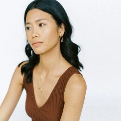 Sara Patino Jewelry Best Sellers Be Open Recycled Gold Necklace