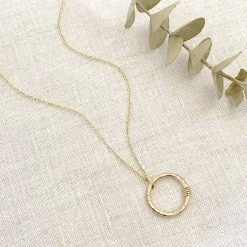 Sara Patino Jewelry Best Sellers Be Open Recycled Gold Necklace