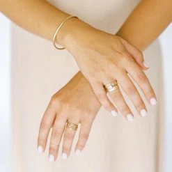 Sara Patino Jewelry Recycled Gold Moonlight Ring II Best Sellers