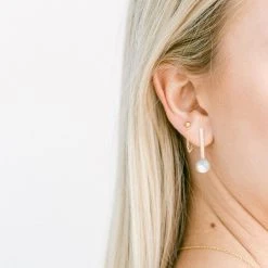 Sara Patino Jewelry Best Sellers Mini Unity Recycled Gold Earrings