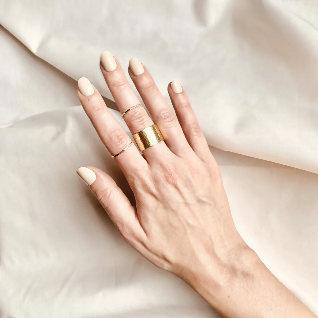 Sara Patino Jewelry Recycled Gold Moonlight Ring I 9 Sara Patino Jewelry Recycled Gold Moonlight Ring I
