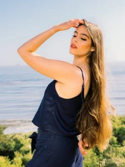 Valani Clothing Sarita Tencel Cami - Eclipse