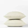 Coyuchi Sateen Pillowcase Set - Undyed Fair Trade