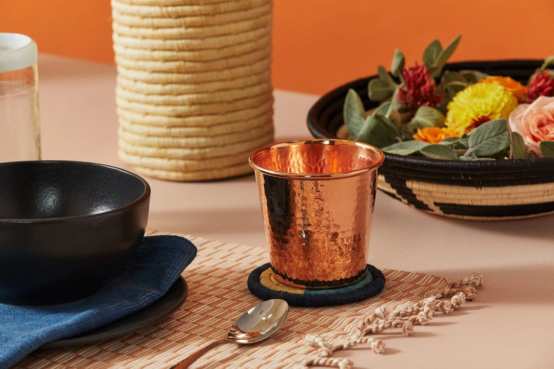 Sertodo Copper Kitchen + Dining Apa Recycled Copper Cup - 12 Oz 4 Sertodo Copper Kitchen + Dining Apa Recycled Copper Cup - 12 Oz