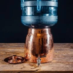 Sertodo Copper Best Sellers Niagara Recycled Copper Water Dispenser With Lid
