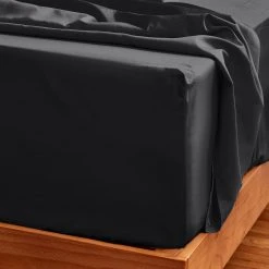 Looma Sateen Sheet Set - Charcoal 17 Looma Sateen Sheet Set - Charcoal