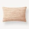 Made Trade Sheila Lumbar Pillow In Salmon - SAMPLE SALE Throw Pillows