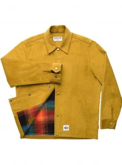 Signature Innovation Group Men's Johnny Corduroy Lined Jacket - Mustard 10 Signature Innovation Group Men's Johnny Corduroy Lined Jacket - Mustard