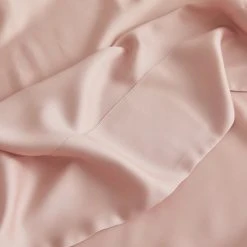 Sijo Home Goods Tencel Eucalyptus Flat Sheet - Blush