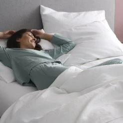 Sijo French Linen Duvet Cover - Snow 11 Sijo French Linen Duvet Cover - Snow