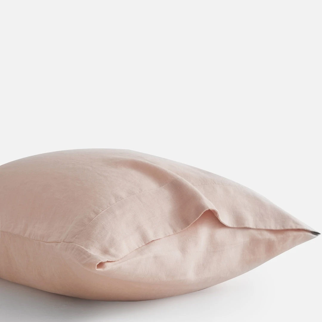 Sijo French Linen Pillowcase Set - Blush 5 Sijo French Linen Pillowcase Set - Blush
