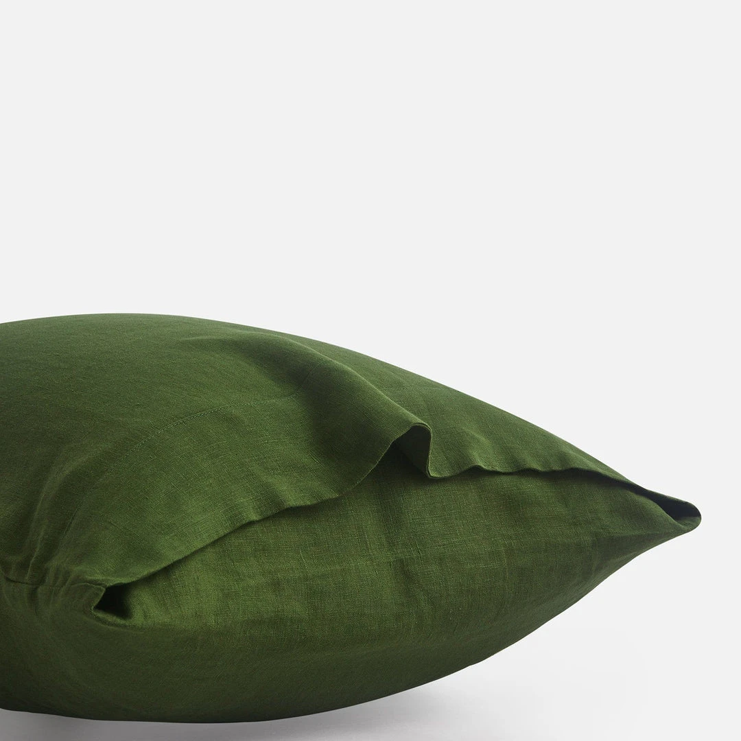 Sijo Best Sellers French Linen Pillowcase Set - Forest 5 Sijo Best Sellers French Linen Pillowcase Set - Forest