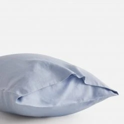 Sijo Home Goods French Linen Pillowcase Set - Sky