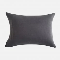 Sijo Home Goods French Linen Pillowcase Set - Slate