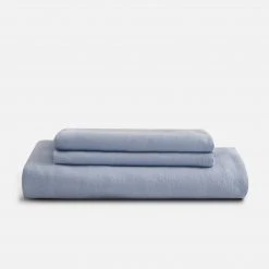 Sijo French Linen Sheet Set - Sky Best Sellers