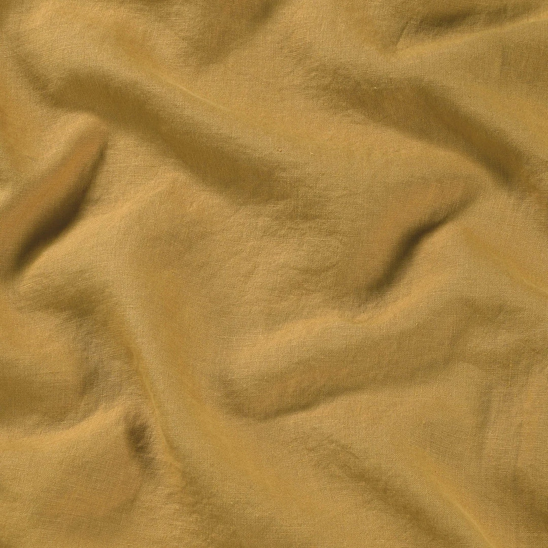 Sijo French Linen Sheet Set - Turmeric 5 Sijo French Linen Sheet Set - Turmeric